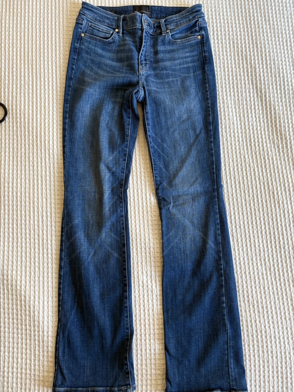 White House Black Market Dark Blue Slim Boot Jeans